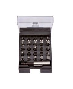 Набор бит 25 мм Torx, PZ, PH, SL, SW + магнитный держатель, 26 шт., фото  | SNABZHENIE.com.ua