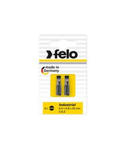 Бита FELO 5.0x0.8x25 мм, 1/4", C 6.3, ВОХ (2 шт), артикул 02050036, фото  | SNABZHENIE.com.ua