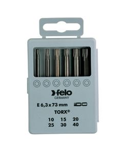 Набор бит Torx 10-40, 6 шт, 73 мм, FELO, фото  | SNABZHENIE.com.ua