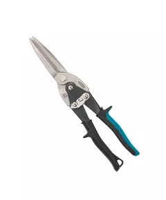 Ножницы по металлу 270 мм PIRANHA, прямой проходной рез, двухкомпонентная рукоятка GROSS (78329G), фото  | SNABZHENIE.com.ua