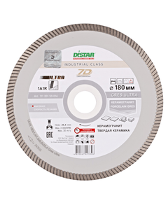 Круг алмазный DISTAR Gres Ultra 180x1,4/1,0x8,5 (1A1R) 11120159014, фото  | SNABZHENIE.com.ua