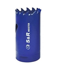Кольцевая пила S&R Meister 27 мм HSS-Co8% М42 для металла, фото  | SNABZHENIE.com.ua
