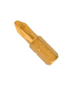 Бита PZ1 25 мм TIN 1/4" С 6.3 FELO (02101070) – качественный инструмент, фото  | SNABZHENIE.com.ua
