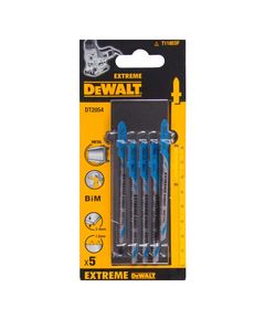 Полотно T 118 EOF для лобзика по металлу и алюминию 5 шт DeWalt DT2054, фото  | SNABZHENIE.com.ua