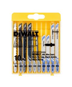 Набор полотен DeWalt DT2294 для электролобзиков по дереву и металлу, 10 шт., фото  | SNABZHENIE.com.ua