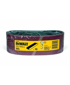 Шлифлента DeWalt 75x533 мм, зерно 60, 10 шт для дерева и краски, фото  | SNABZHENIE.com.ua