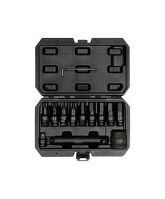 Набор насадок YATO TORX, HEX 1/2 и 3/4, 12 элементов, фото  | SNABZHENIE.com.ua