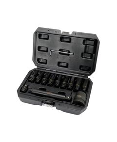 Набор насадок YATO TORX, HEX 1/2 и 3/4, 12 элементов, фото  | SNABZHENIE.com.ua