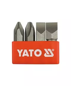 Биты отверточные ударные, на кв. 5/16", 36 мм, набор 4 шт. YATO (YT-2812), фото  | SNABZHENIE.com.ua