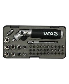 Отвертка с трещоткой и 42 насадками YATO (YT-2806), фото  | SNABZHENIE.com.ua
