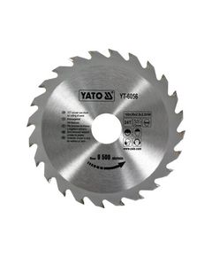Пильный диск по дереву 160x30x2.8 мм, 24 зуба YATO YT-6056, фото  | SNABZHENIE.com.ua