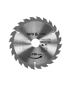 Диск пильний по дереву 184 х 30 х 3,2 х 2,2 мм, 24 зуби YATO (YT-6060), фото  | SNABZHENIE.com.ua