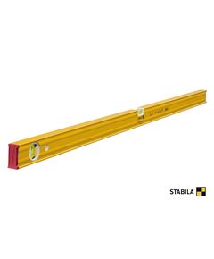 Рівень STABILA Type 80 AS: L= 120 см, 2 капсули, ударостійкий профіль (ребристий) ковпачки, фото  | SNABZHENIE.com.ua
