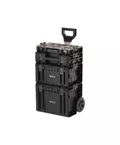 Ящики складені для інструментів YATO, 4 шт. 770х450х380 мм, на колесах, до модуля 35B23B41G28W S12, фото  | SNABZHENIE.com.ua