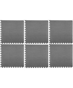 Килимки підстилкові YATO 60x60 см, 12 мм, 6 шт., з'єднання хвостом, фото  | SNABZHENIE.com.ua