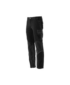Брюки робочі чорні YATO 3XL, 9 кишень, світловідбивні, фото  | SNABZHENIE.com.ua