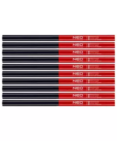Технічний олівець червоний та синій 12 штук NEO (13-805), фото  | SNABZHENIE.com.ua