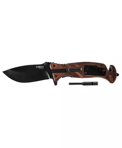 Складной нож выживания 22 см, 6 в 1 NEO (63-107), фото  | SNABZHENIE.com.ua