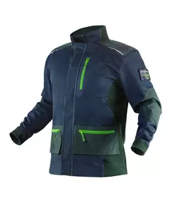 Робоча куртка PREMIUM, 62% бавовна, 35% поліестер, 3% еластан, розмір L NEO (81-216-L), фото  | SNABZHENIE.com.ua