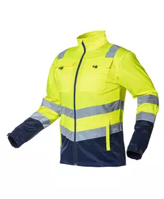Куртка Hi Visibility 40% полиэстер, 60% хлопок, 260 г / м2, размер M NEO (81-742-M), фото  | SNABZHENIE.com.ua