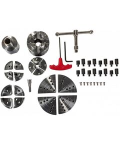 Токарний патрон 4-х кулачковий JET по дереву CK-2.75Z/S1 70 мм (комплект), фото  | SNABZHENIE.com.ua