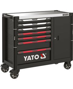 Шафа-візок YATO з 7 шухлядами, 1100x990x480 мм, YT-09033, фото  | SNABZHENIE.com.ua