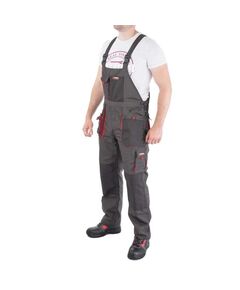 Полукомбінезон робочий INTERTOOL SP-3026, 80% поліестер, XXXL, фото  | SNABZHENIE.com.ua