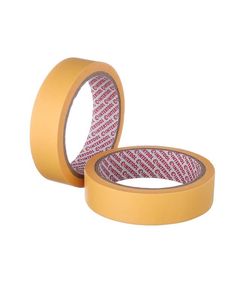 Малярная термостойкая лента 25мм, 20м, желтая INTERTOOL DM-0025, фото  | SNABZHENIE.com.ua