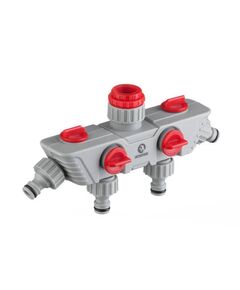Четырехканальный распределитель с регулировкой INTERTOOL GE-2004, фото  | SNABZHENIE.com.ua