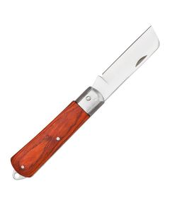 Складной нож электрика INTERTOOL HT-0560 с прямым лезвием, фото  | SNABZHENIE.com.ua