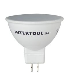 Светодиодная лампа LED 5 Вт GU5.3 220 В INTERTOOL LL-0202, фото  | SNABZHENIE.com.ua