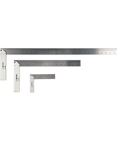 Кутники с уровнем VOREL : L=150/400/700 мм, метрическая и дюймовая шкала, алюминий+сталь, 3 шт [25/400], фото  | SNABZHENIE.com.ua