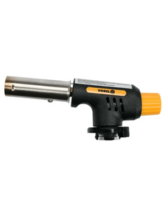 Газовый пальник VOREL с пьезоподжигом; тип соединения EN417 (цанговое) макс. t=1300&deg;C, P=1,3кВт [10/60], фото  | SNABZHENIE.com.ua