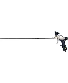 Пістолет для нанесення монтажної піни VOREL : L= 500 мм, алюмінієвий, з подовженим соплом, фото  | SNABZHENIE.com.ua