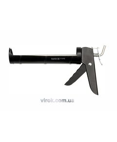 Пістолет півкруглий зміцнений для нанесення герметиків YATO, l= 225 мм, фото  | SNABZHENIE.com.ua