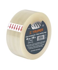 Герметичный прозрачный скотч TRUPER 50 м х 48 мм, фото  | SNABZHENIE.com.ua