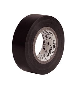 Изолента акриловая черная 19 мм х 9 м TRUPER M-22, фото  | SNABZHENIE.com.ua