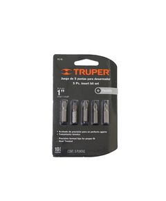 Набор бит TRUPER PZ-15, 5 шт., 25 мм, фото  | SNABZHENIE.com.ua