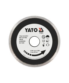 Диск алмазний відрізний 115 мм для мокрого різу YATO YT-6012, фото  | SNABZHENIE.com.ua