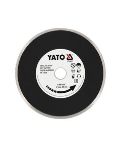 Алмазний відрізний диск суцільний 200 мм YATO YT-6017, фото  | SNABZHENIE.com.ua