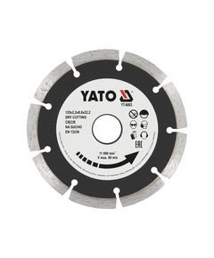 Диск алмазний відрізний YATO 125x2,2x8x22,2 мм (YT-6003), фото  | SNABZHENIE.com.ua