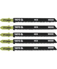 Полотно YATO 100 мм, 10 TPI, 5 шт для электролобзика по дереву, фото  | SNABZHENIE.com.ua