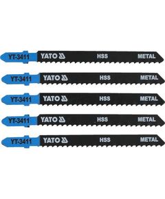 Полотно для электролобзика (металл) YATO: 8TPI, L= 100 мм, Уп. 5 шт., фото  | SNABZHENIE.com.ua