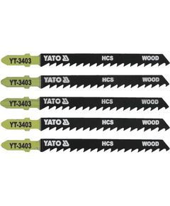 Полотно для электролобзика YATO 6 TPI, 100 мм, 5 шт., фото  | SNABZHENIE.com.ua