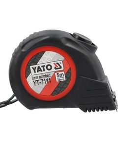 Рулетка YATO 5 м с магнитным наконечником, 25 мм, фото  | SNABZHENIE.com.ua