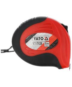 Рулетка YATO 8 м с магнитным наконечником, фото  | SNABZHENIE.com.ua