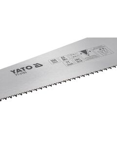 Ножовка по дереву YATO 500 мм, 7 зубьев/дюйм (YT-3103), фото  | SNABZHENIE.com.ua