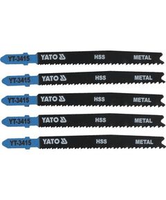 Полотно для электролобзика YATO, металл, 24-10 TPI, 100 мм, 5 шт., фото  | SNABZHENIE.com.ua