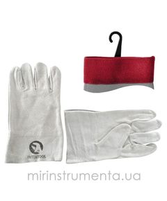Перчатка замшева 10.5 INTERTOOL SP-0015, фото  | SNABZHENIE.com.ua
