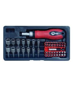 Отвертка реверсивная INTERTOOL HT-0441 с 48 насадками, фото  | SNABZHENIE.com.ua